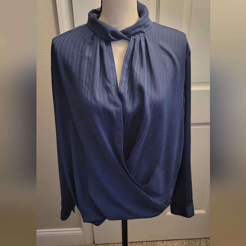 Blue Sparkley Blouse